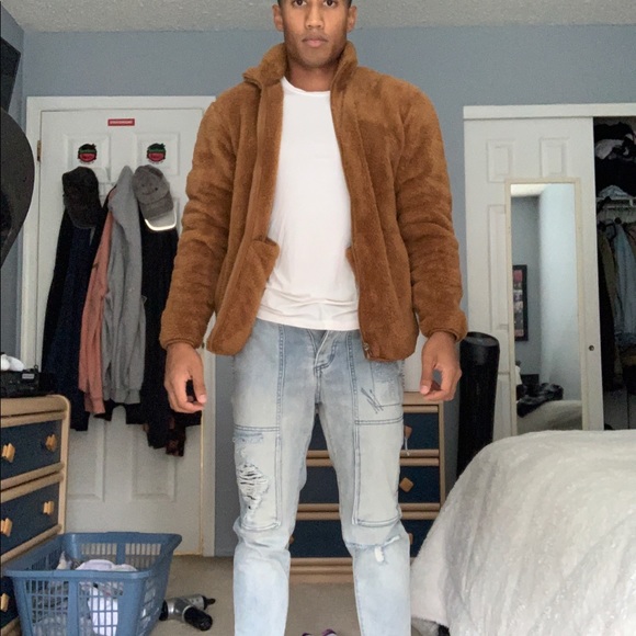 Uniqlo Fuzzy Teddy Jacket - Picture 2 of 6